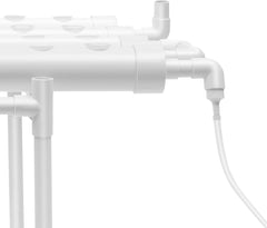 Hidroponică, verticală, 1 strat, 36 de poziții, turn hidroponic, 3,5 x 4,5 cm, coș pentru hidroponică, grădină, verticală, cutie de creștere, set complet, experiment hidroponic