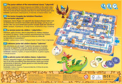 Ravensburger Joc pentru copii 20847 - Labirint Junior - Clasic pentru familie pentru cei mici, joc pentru copii cu vârsta de 4 ani și peste - joc de societate potrivit pentru 2-4 jucători, ediție Junior