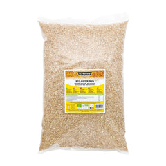Bulgur italian organic 5 kg, grâu integral, grâu dur, grâu crăpat, ideal pentru prepararea tabbouleh și a mâncărurilor orientale, format practic