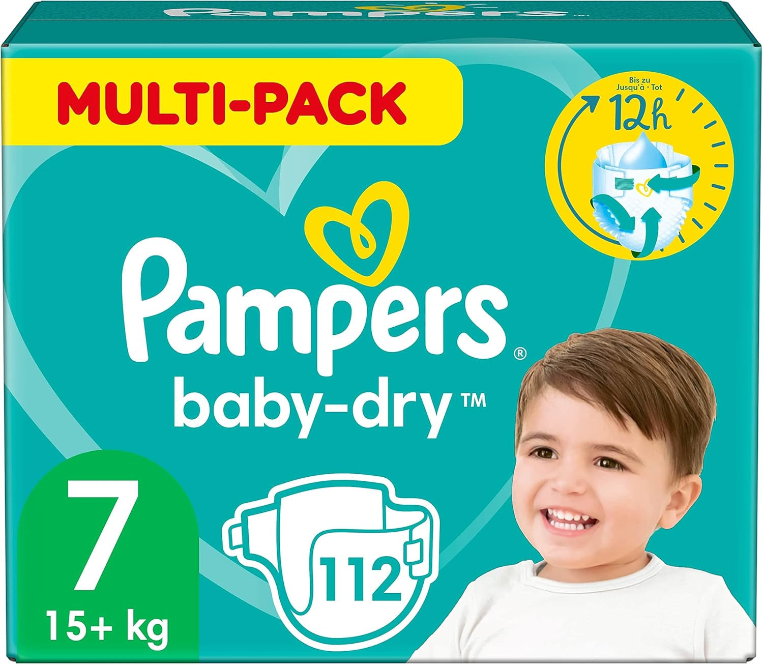 Scutece Pampers 81657566 Baby-Dry Pants, albe