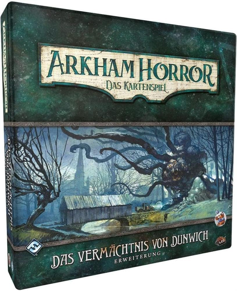 Fantasy Flight Games, Arkham Horror: LCG, Joc de bază, Joc pentru experți, Joc de cărți, 1-4 jucători, Vârste 14+, 45+ minute, Germană, Multicolor, Colorat