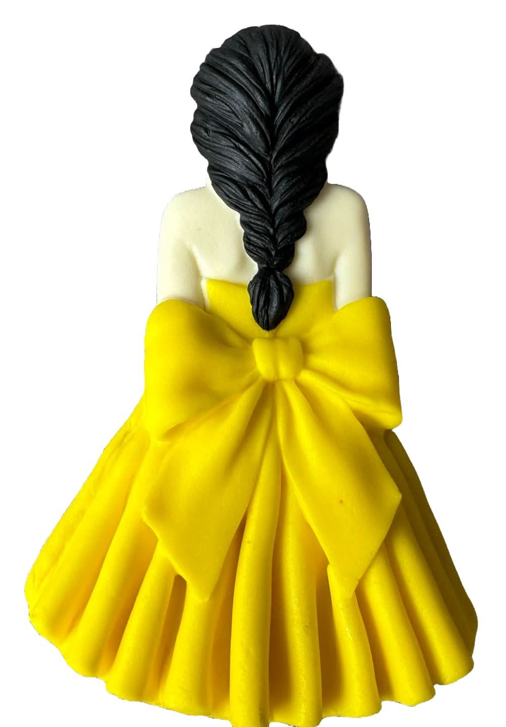 Decoratiune comestibila din zahar, Beautiful Lady Decoratiuni din Pasta de Zahar Nati Shop