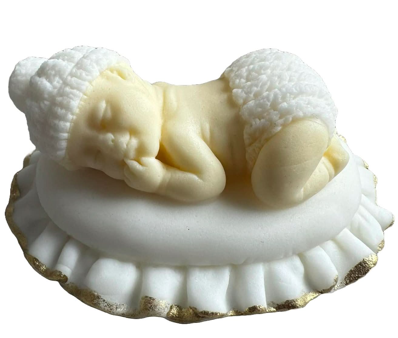 Decoratiune comestibila din zahar, Botez Decoratiuni din Pasta de Zahar Nati Shop