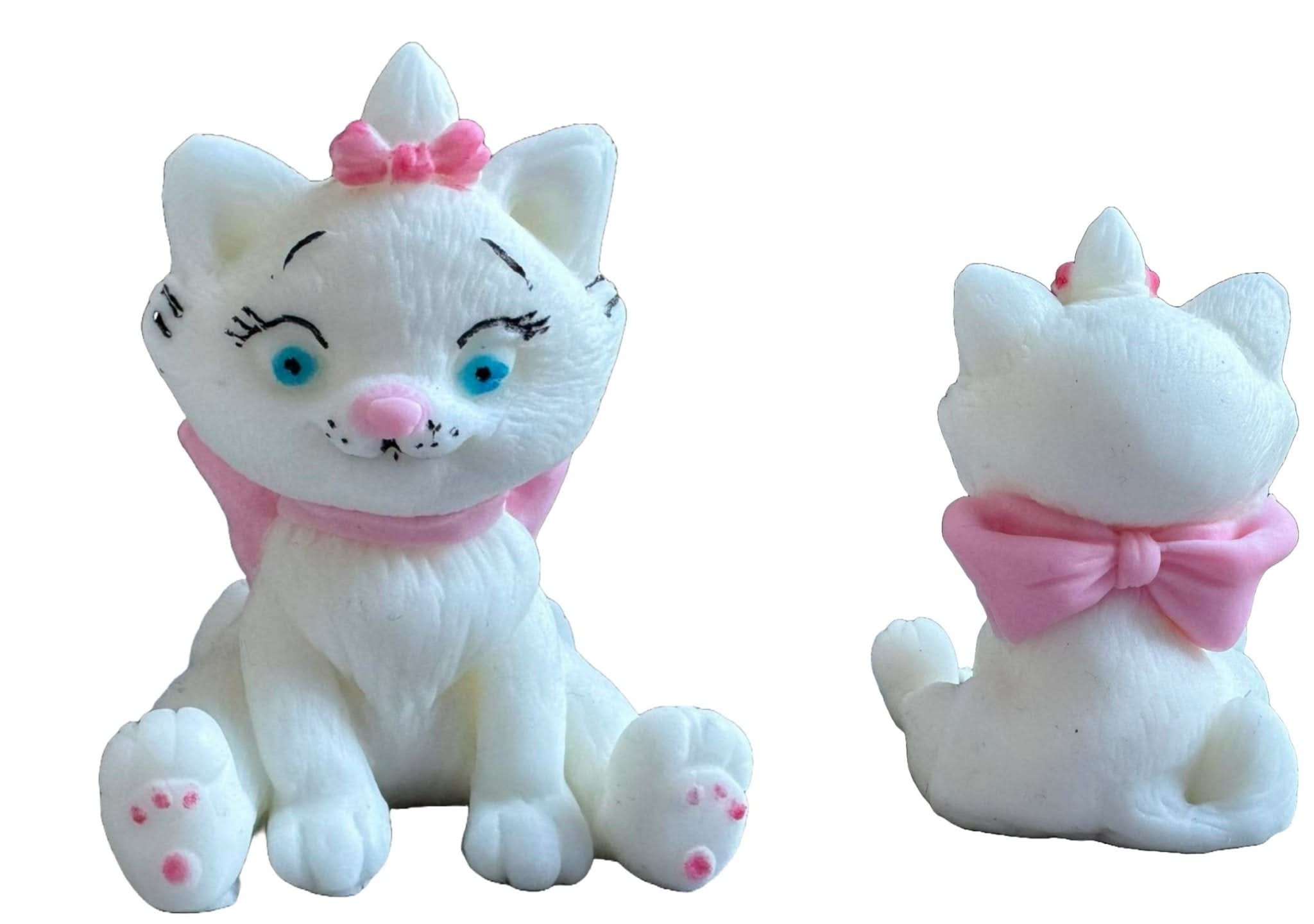 Decoratiune comestibila din zahar, Pisicuta Decoratiuni din Pasta de Zahar Nati Shop