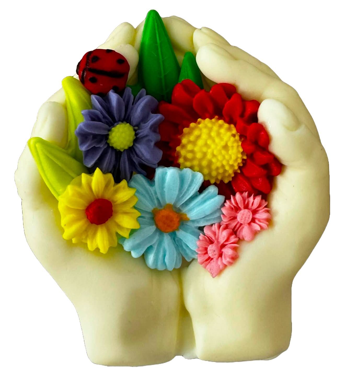 Decoratiune comestibila din zahar, Primavara Decoratiuni din Pasta de Zahar Nati Shop