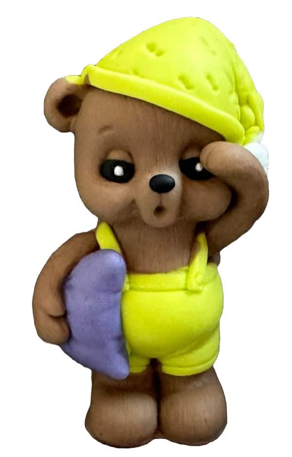 Decoratiune comestibila din zahar, Somnorosul Decoratiuni din Pasta de Zahar Nati Shop