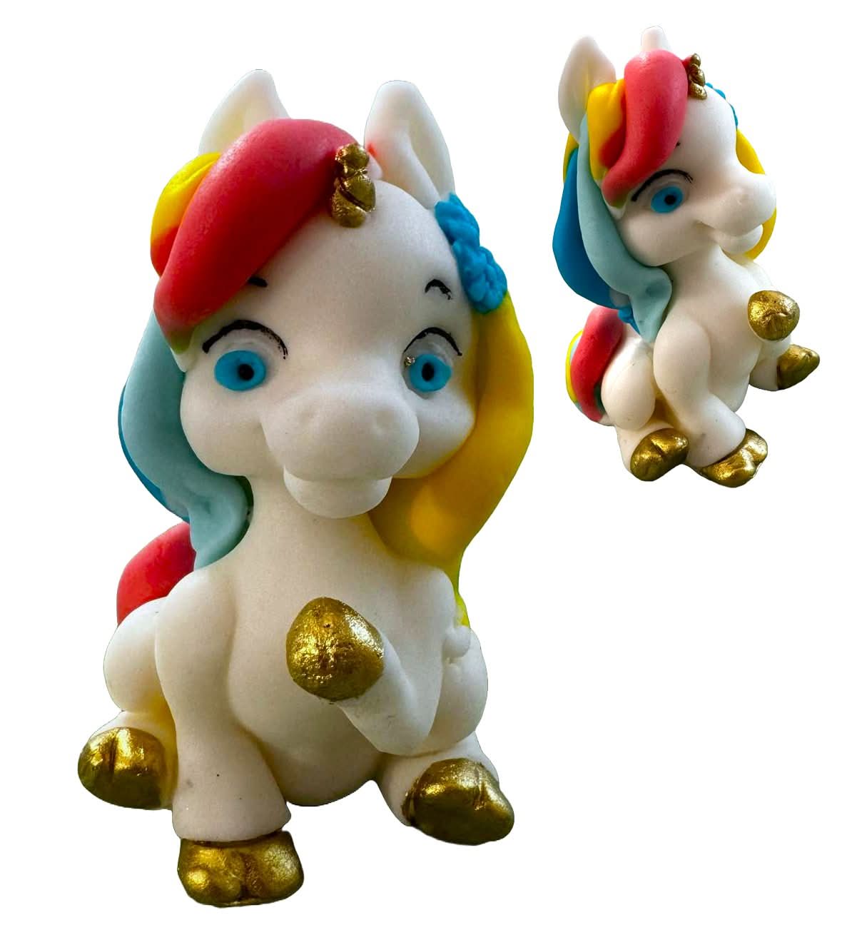 Decoratiune comestibila din zahar, Unicorn Decoratiuni din Pasta de Zahar Nati Shop