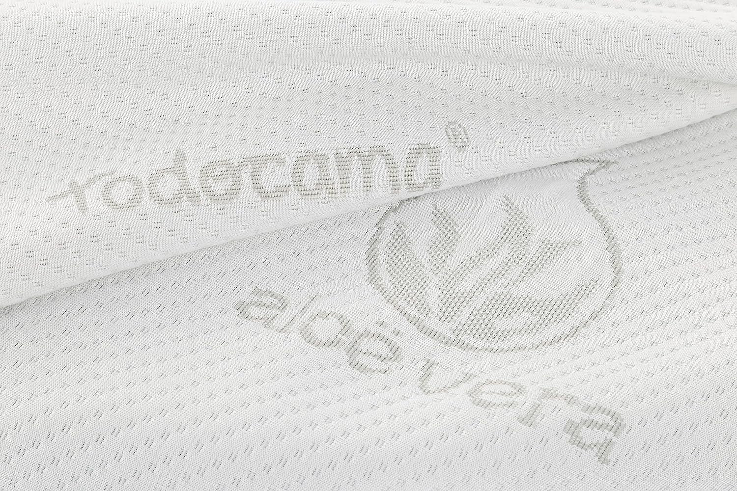 Todocama - Pernă de memorie, aloe vera, 2 bucăți, 70 cm, alb Perne standard Naty Shop