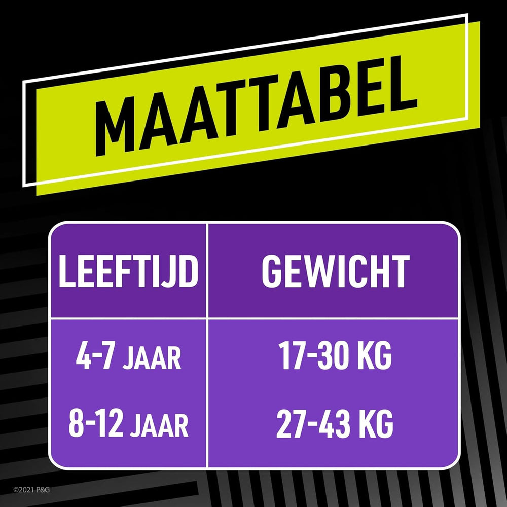 Pantaloni de pijama Pampers, culoare uni, inimioare, 4-7 ani, 60 de pantaloni de pijama, 17-30 kg, protecție împotriva scurgerilor pentru toată noaptea