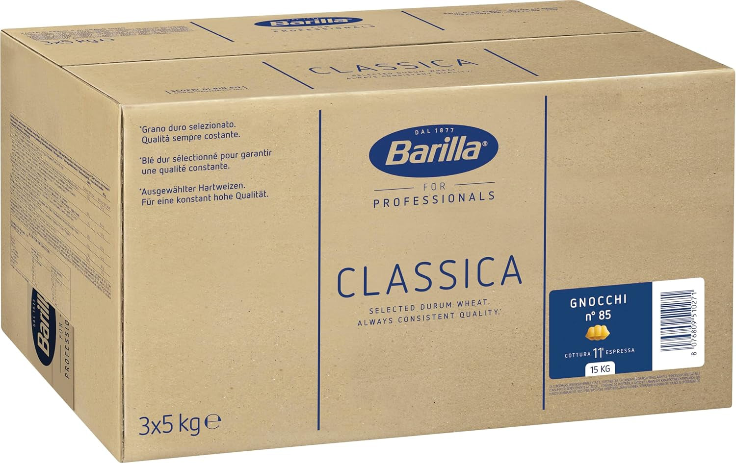 Barilla Paste Gnocchi nr. 85 - 1 pachet (1x5kg)