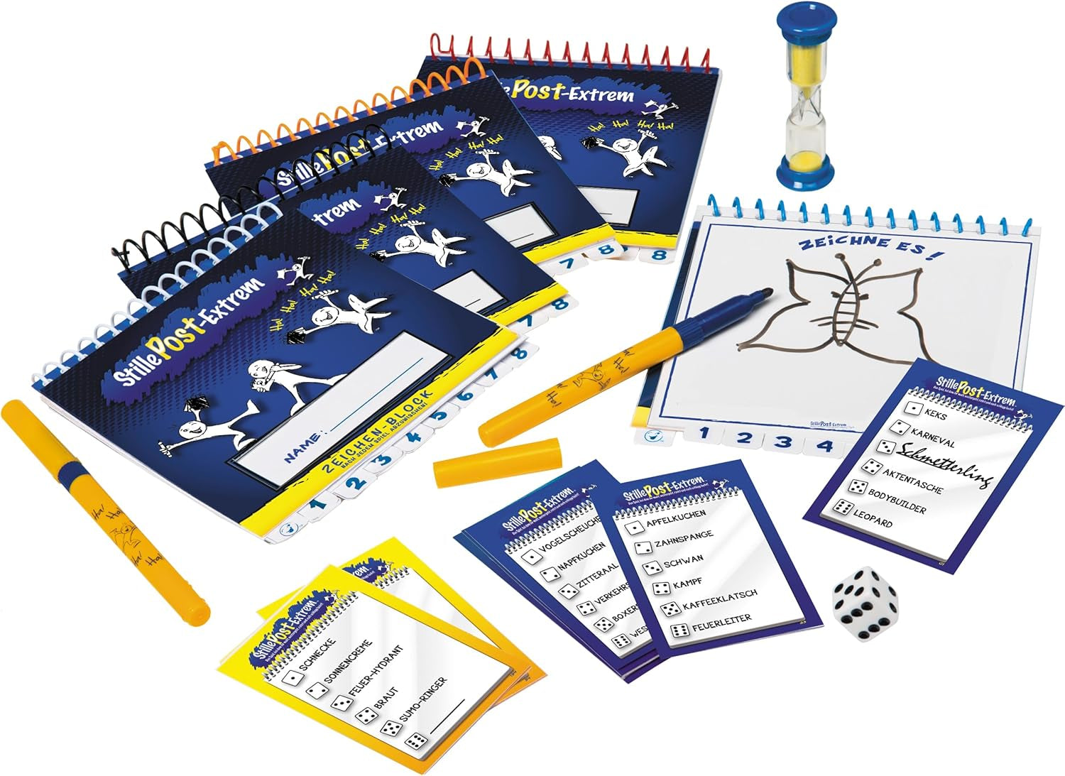 Goliat, POȘTĂ Extremă, un joc de petrecere pentru adulți și copii cu vârsta de 8 ani și peste, un joc de desen distractiv și rapid, pentru familie sau prieteni, jocuri de societate, 4 până la 6 jucători, 20 de minute