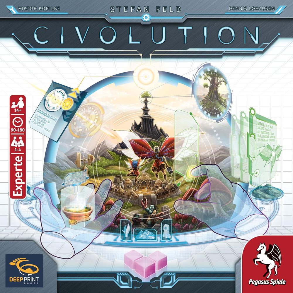 Pegasus Games 57822G Civolution (Jocuri cu imprimeu profund), multicolor