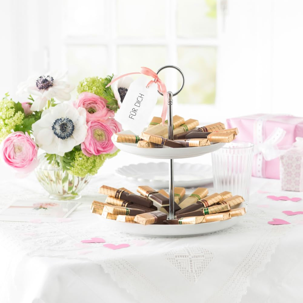 Finest Selection Variety Almond Crunch – 10 x 250g – Specialități de ciocolată umplute și neumplute