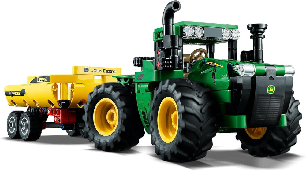 LEGO Technic John Deere 9620R Tractor 4WD, cu remorcă basculantă, jucărie agricolă clasică pentru copii, băieți și fete de la 8 ani, kit model de colecție 42136 Seturi de constructie Besuche den LEGO-Store