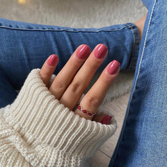 Oja UV Semilac Hybrid 400 Rusty Red 7ml, colecția Tastes of Fall