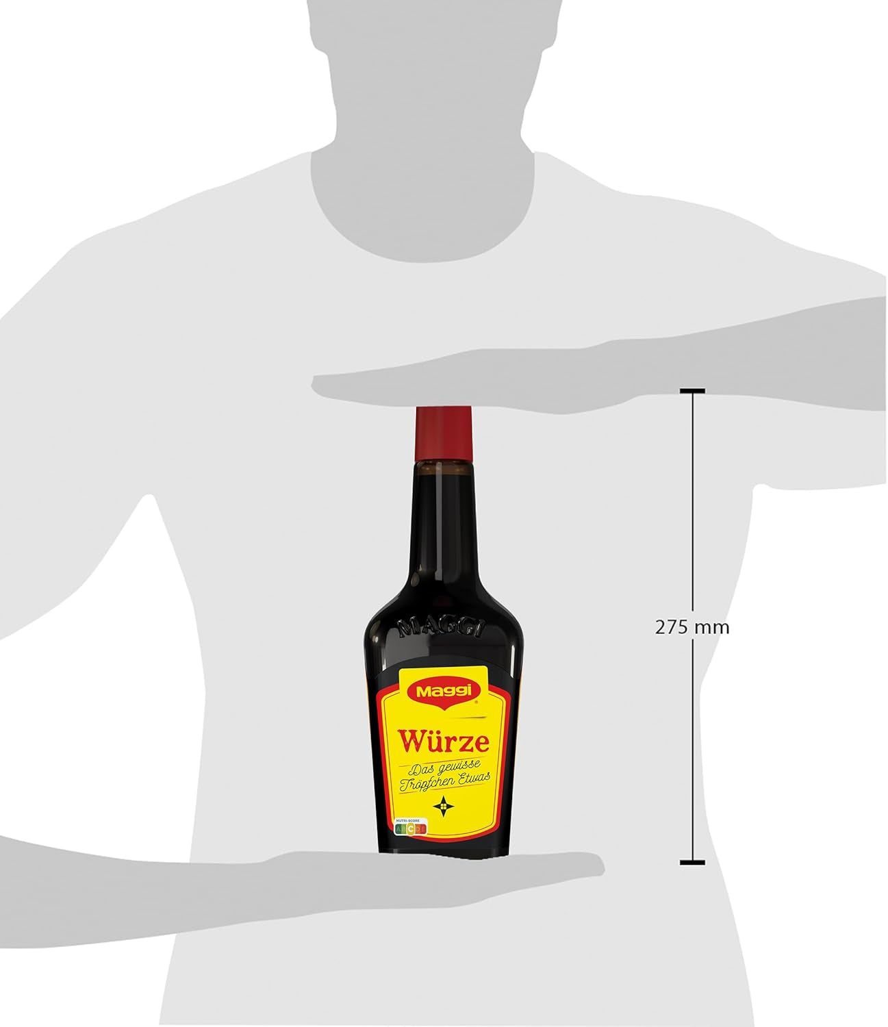 MAGGI Würze, für Suppen, Eintöpfe, Burger oder Wraps, würziger Geschmack, 1KG