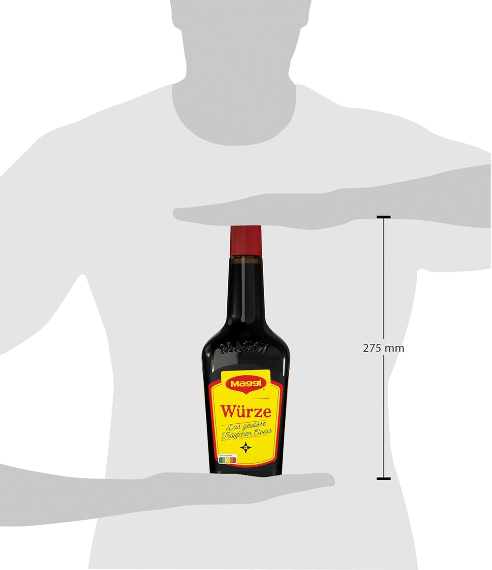 MAGGI Würze, für Suppen, Eintöpfe, Burger oder Wraps, würziger Geschmack, 1KG