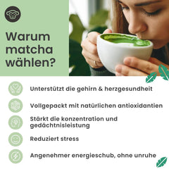 Purechimp Matcha ceremonial 100 g. Pulbere de ceai 100% pură din culturi umbrite pentru latte, infuzii și rețete. Pungă compostabilă. Bogată în antioxidanți.