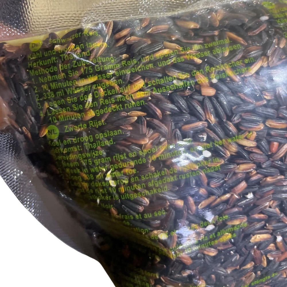 ROYAL THAI RICE - Orez lipicios negru - 10 x 1 kg - Pachet multiplu