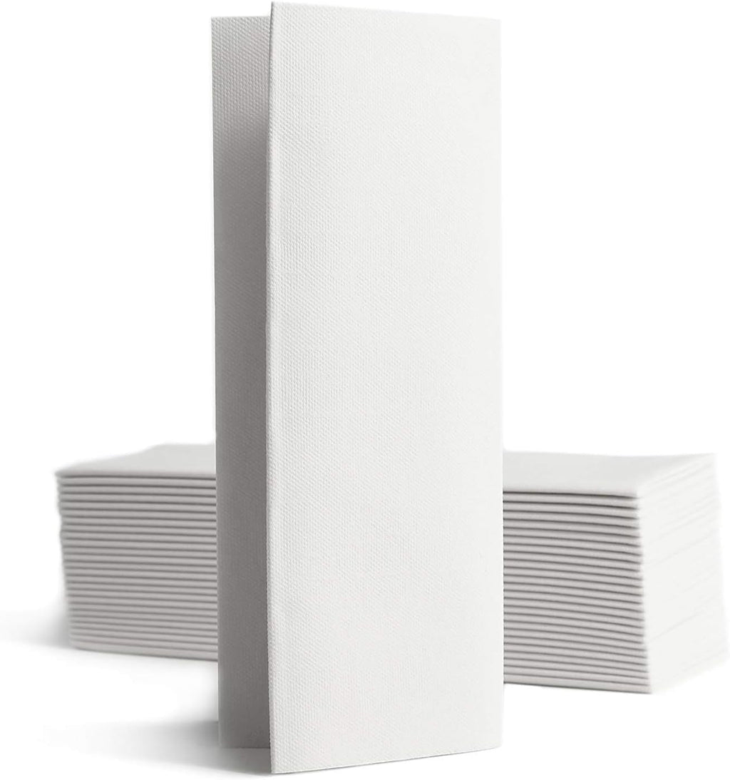 CHIC Airlaid 50 șervețele, pliate 1/8 ca o țesătură, șervețel de unică folosință de înaltă calitate, 32X40 Cm, gri