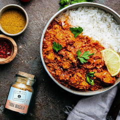 Ankerkraut Tikka Masala Gewürz Indien, 70g im Korkenglas, Lecker Curry mit Hähnchen, Gemüse, Reis Selber Zu Hause Kochen, Chicken Curry Zuckerfrei in Premium Qualität