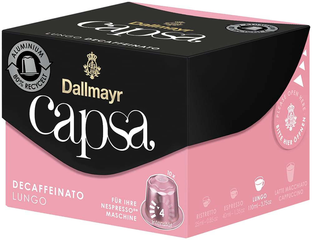 Capsa Lungo entkoffeiniert 10 Kapseln