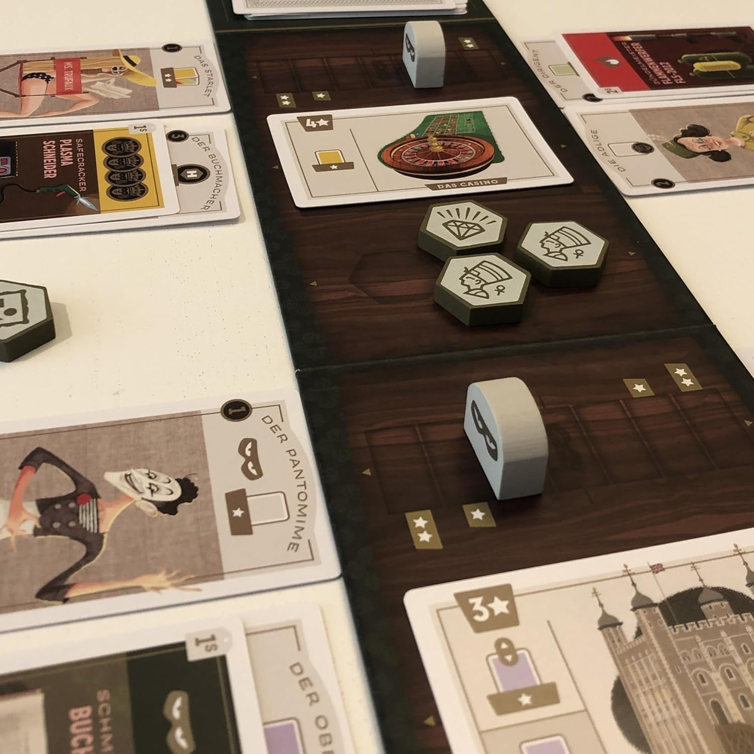 Jocuri Feuerland Spiele Caper Europe, 216 mm x 216 mm x 70 mm, Neutru/Clasic (Negru, Alb, Gri)