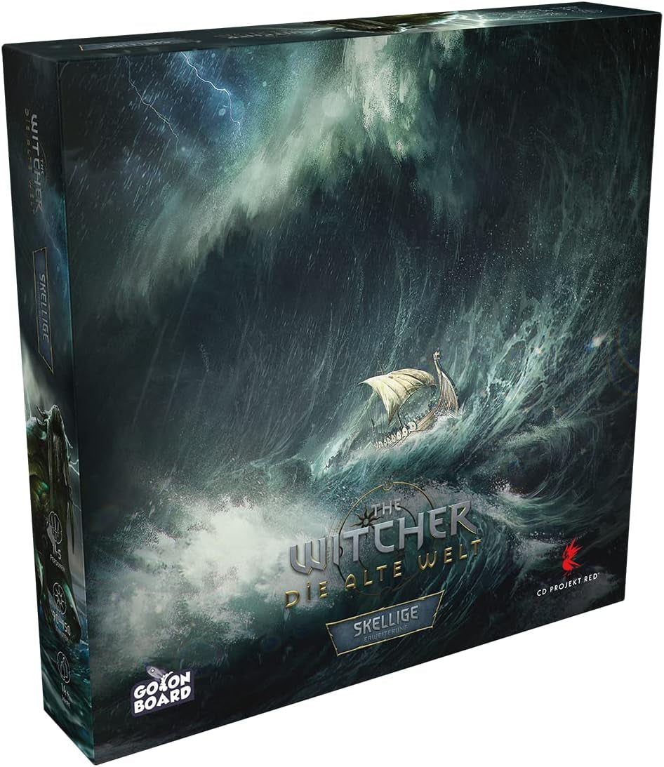Go on Board, The Witcher: The Old World – Vrăjitoare și Vrăjitori, Expansiune, Joc pentru experți, Joc de societate, 1-5 jucători, Vârste 14+, 90-150 de minute, Germană