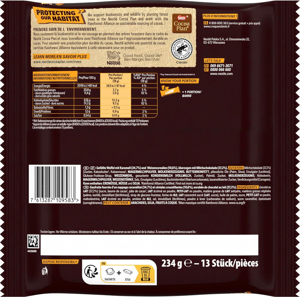 Lion Mini, pachet de 2 (1x234g)