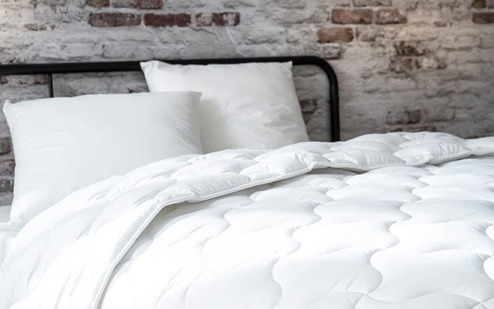 Husă de plapumă Acaristop Cu efect împotriva acarienilor și antibacterian, alb, 240 X 260 cm Plapumi si pilote Naty Shop