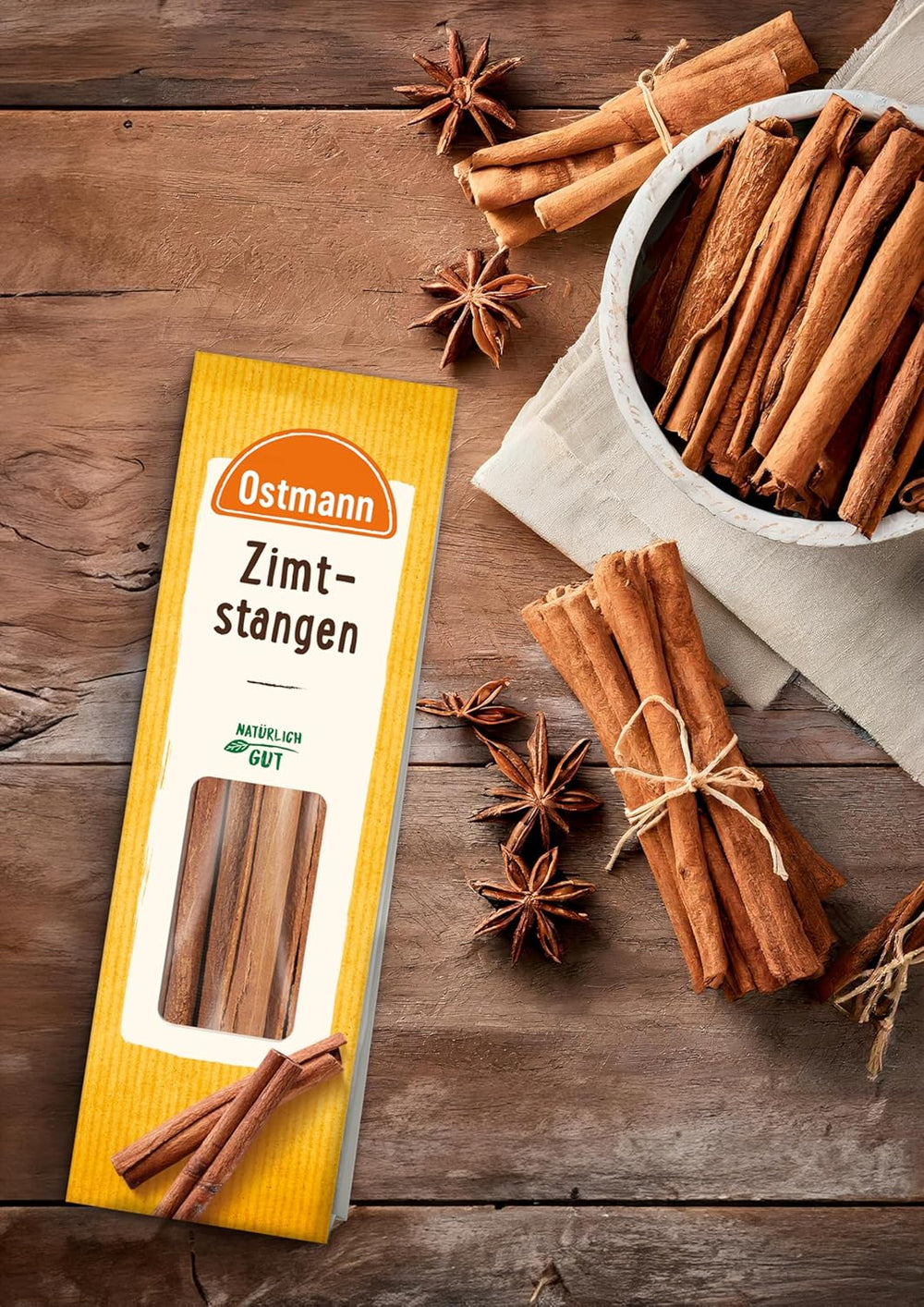 Ostmann Gewürze Zimtstangen, 4 Stück