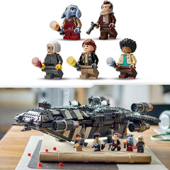 LEGO Star Wars: Skeleton Crew Onyx Cinder, navă stelară de jucărie de construit și colecționat pentru băieți și fete cu 5 personaje, idee de cadou pentru fanii de la 10 ani 75374 Seturi de constructie Besuche den LEGO-Store
