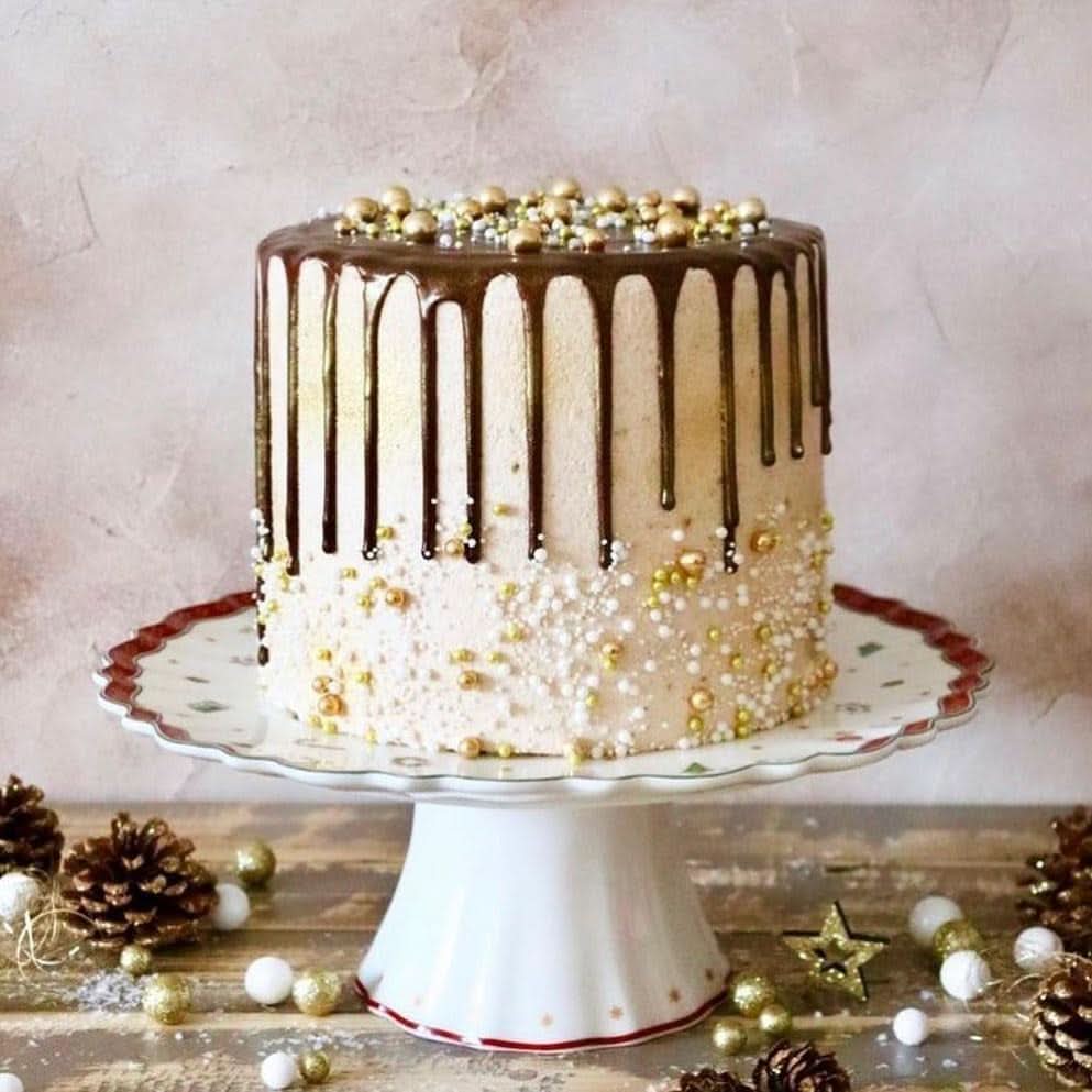 Super Drip Black Cake Glaze Cake Melts Chocolate 300 grame Glazuri si Decor Naty Shop