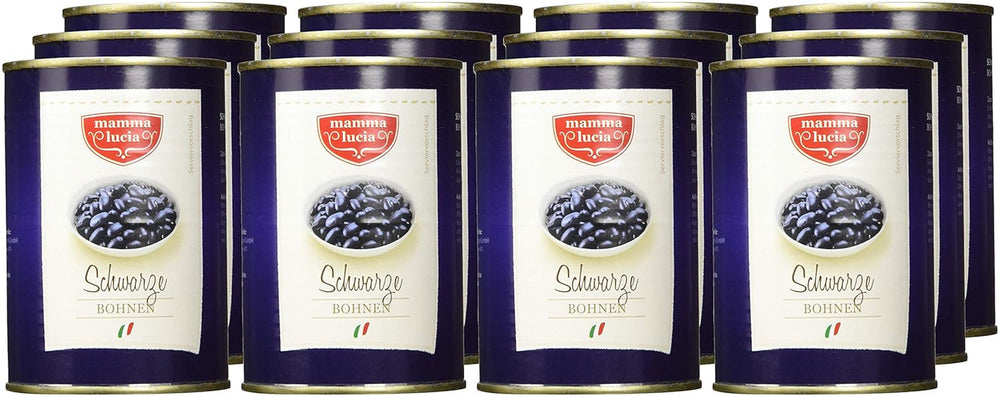 Fasole neagră, pachet de 12 (12 x 425 ml)
