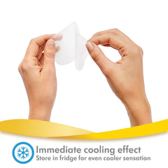 Medela Hydrogel Pads - ameliorare imediată și răcire pentru mameloanele dureroase - reutilizabile - pachet de 4 tampoane sterile, ambalate individual Accesorii Hrana si Alaptare Bebe Naty Shop