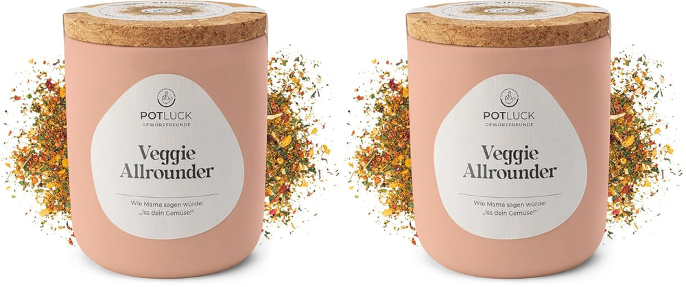 Potluck | Stullen Spice | Gewürzzubereitung im Keramiktopf | 60 g | Vegan, glutenfrei und mit natürlichen Inhaltsstoffen