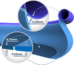Piscină Easy Set cu filtru - Piscină supraterană 396cm x 84cm și prelată 396cm