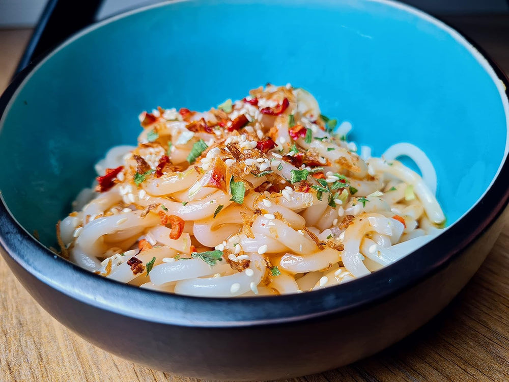 Bol Udon dulce-acrișor, mâncare gata preparată pentru cuptorul cu microunde, 240 g