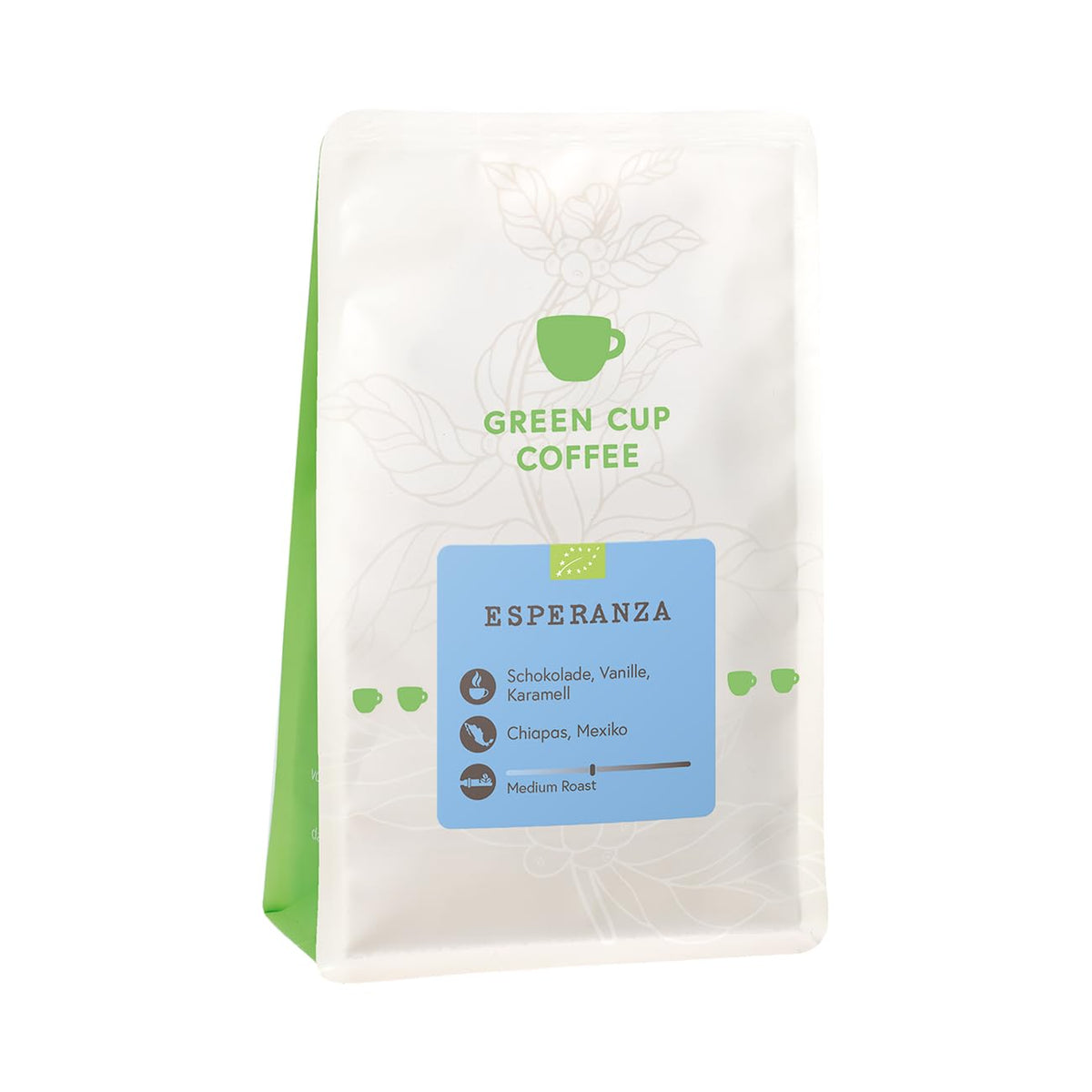 Coffee - Esperanza I 100% Arabica I Kaffeebohnen 250g I Ideal für Moka kanne, Siebträger, Vollautomat, Brühkaffee und French Press mit schokoladig, nussigen Aromen I mittlere Röstung