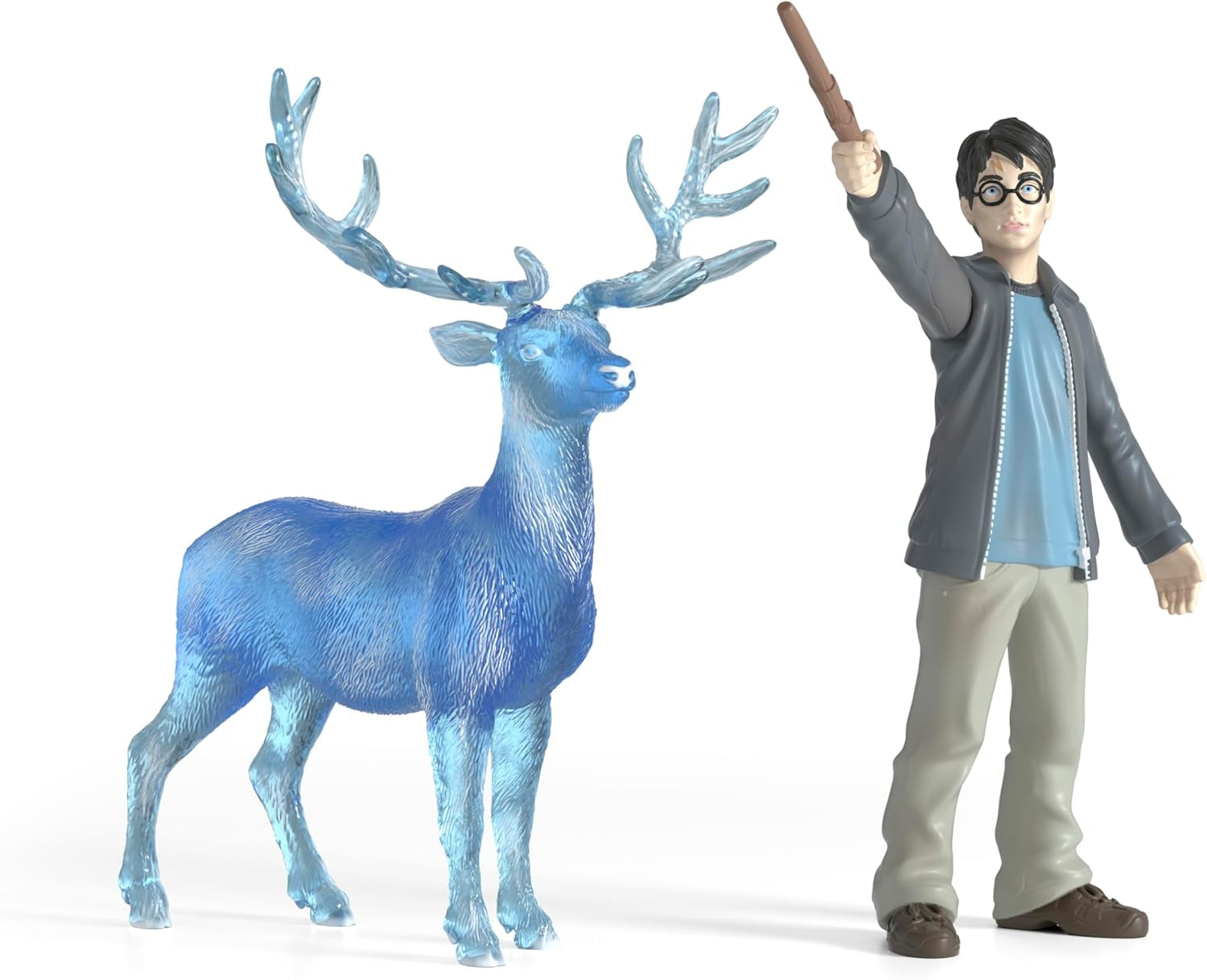 Schleich 42680 Harry Potter & Patronus, de la 6 ani, HARRY POTTER - figurină de joacă, 16 X 11 X 18 cm Action figures Naty Shop Titlu implicit
