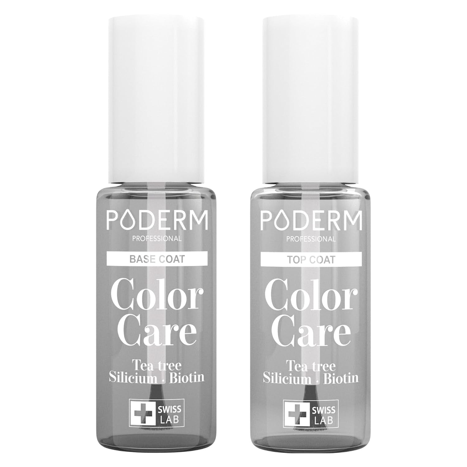 - LOT DE 2 PRODUSE | STRAT DE BAZĂ + STRAT DE TOP | Fixare perfectă, strălucire și protecție | FABRICAT ÎN ELVEȚIA