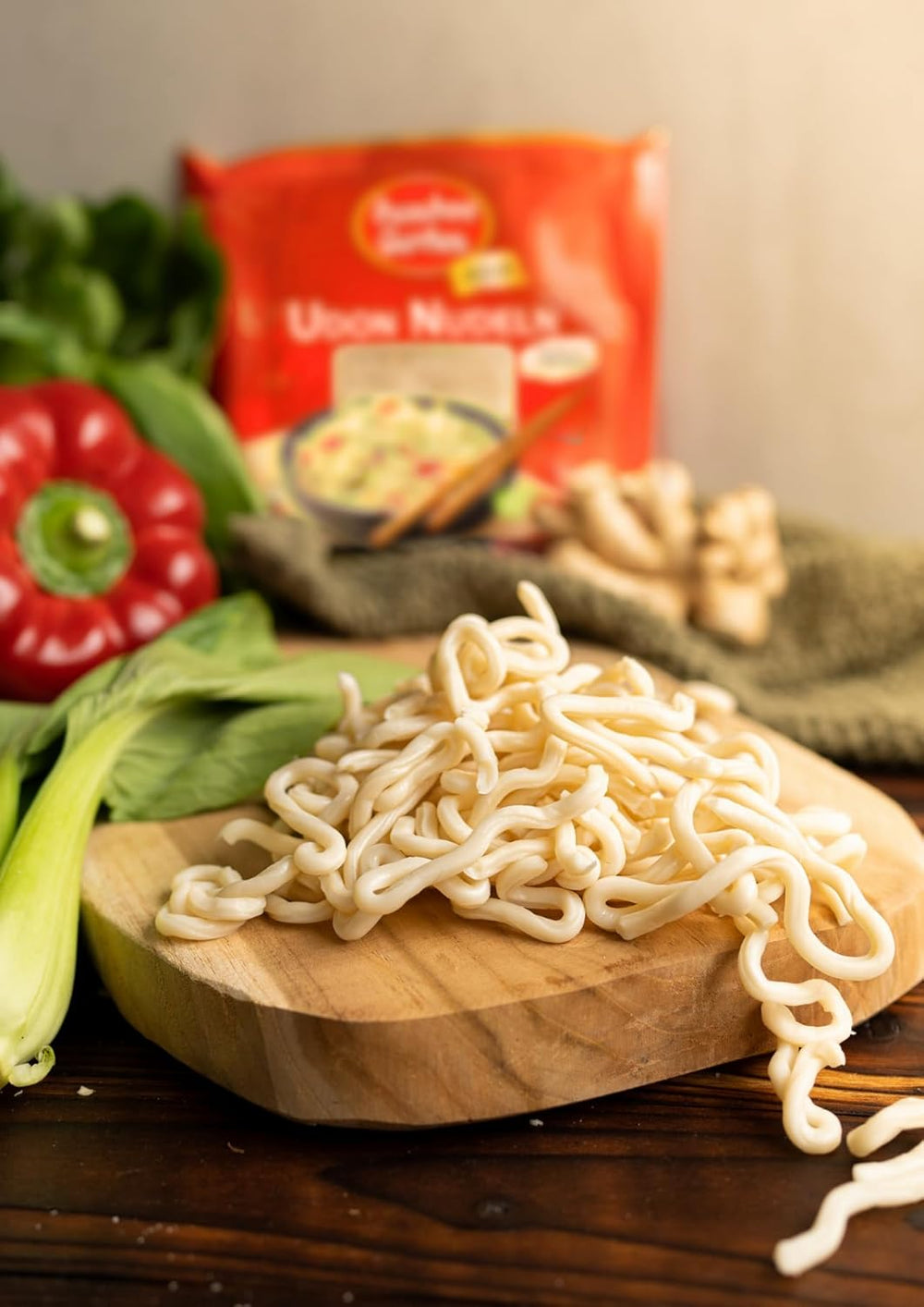 Tăiței Udon din Bamboo Garden, prefierți, 300g