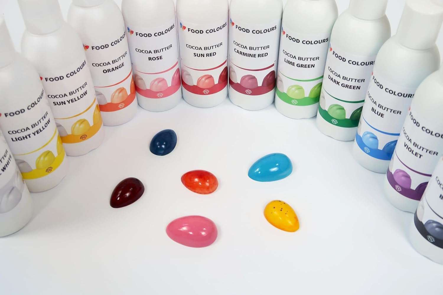 Coloranți alimentari Unt de cacao ROȘU CARMIN 100 G Colorant alimentar pe bază de unt de cacao pentru ciocolată, praline, mase grase și creme