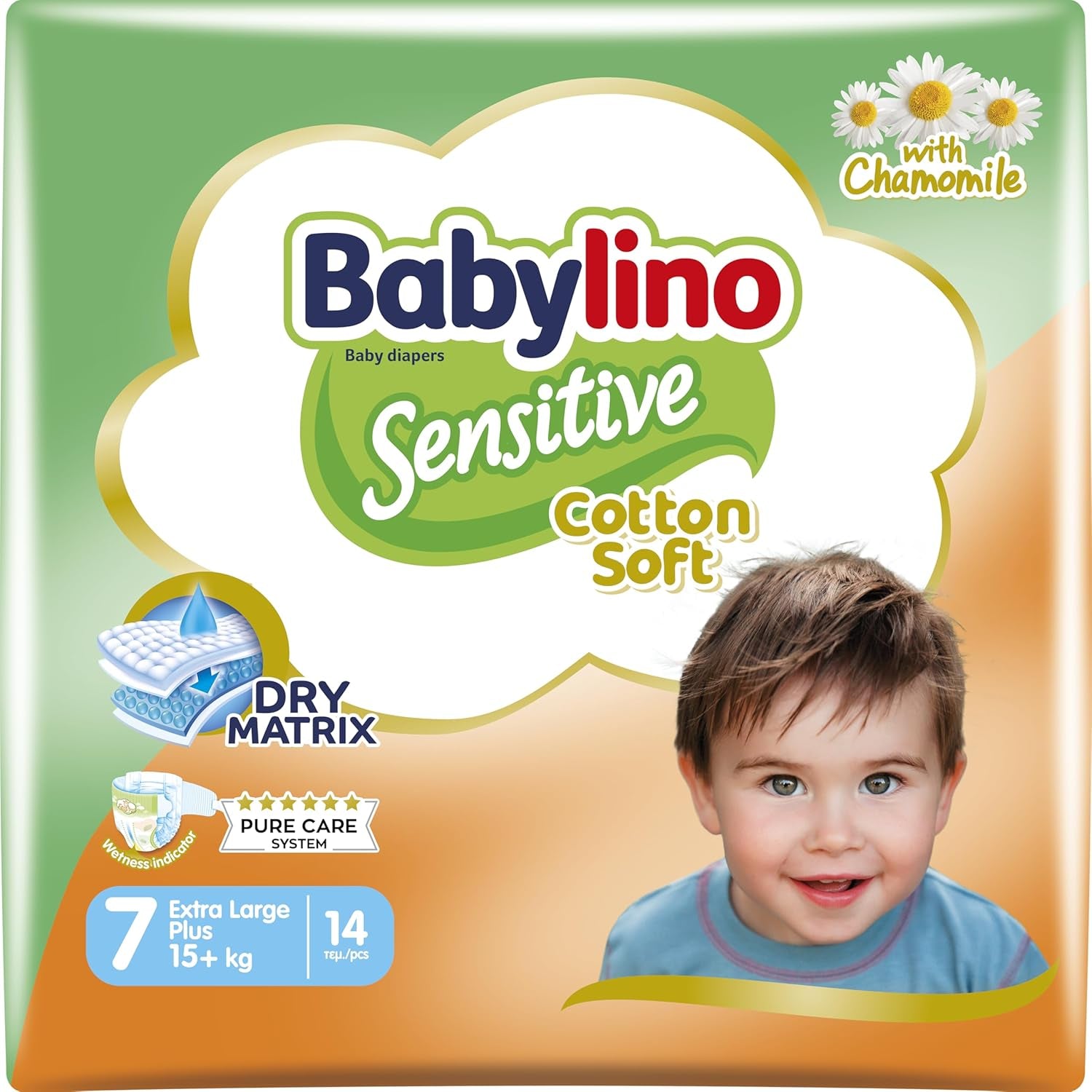 Scutece pentru bebeluși Sensitive mărimea 4, Maxi (8-13 kg), 20 bucăți