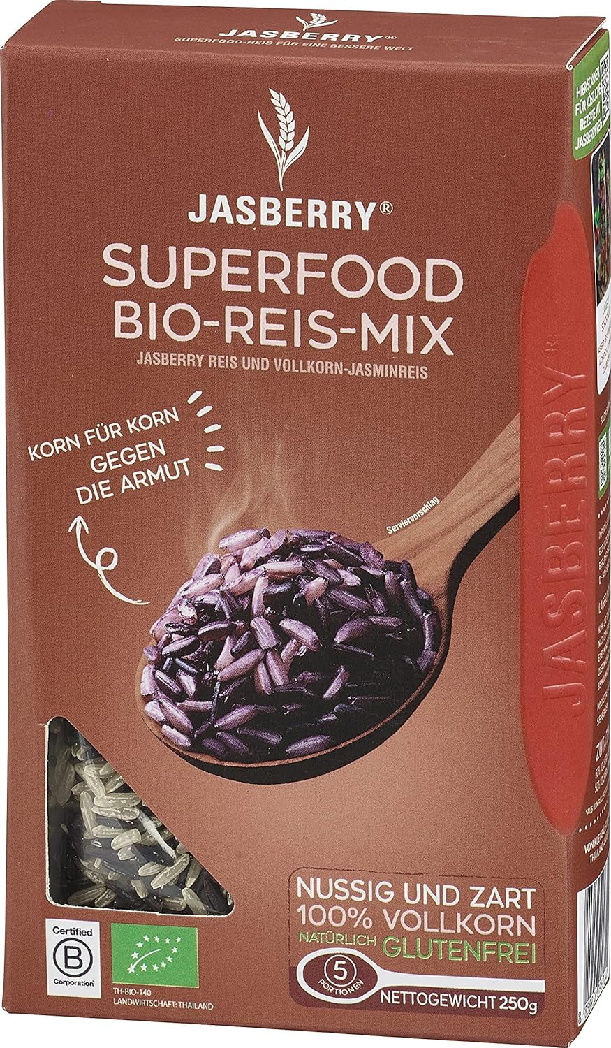 Orez integral organic Superfood 250g - Variantă mixtă