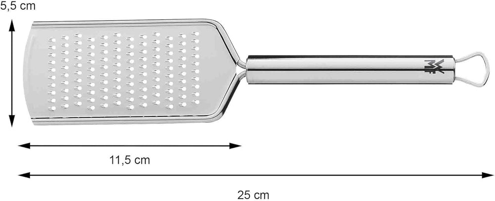 WMF Profi plus răzătoare de brânză din oțel inoxidabil 25 cm, suprafață fină de ras Peeler Naty Shop