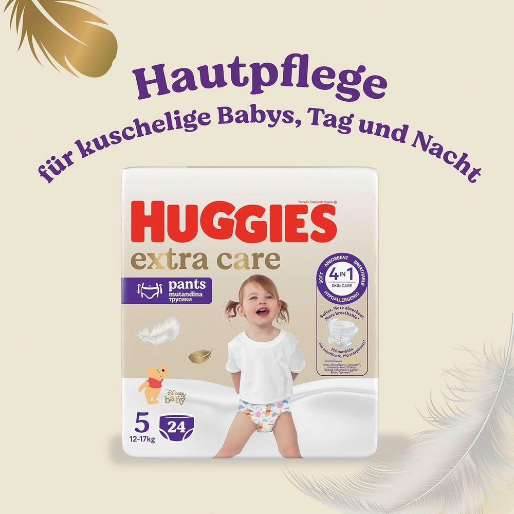 Pantaloni Huggies Extra Care cu design Disney, diverse marimi Mama si Copilul Naty Shop