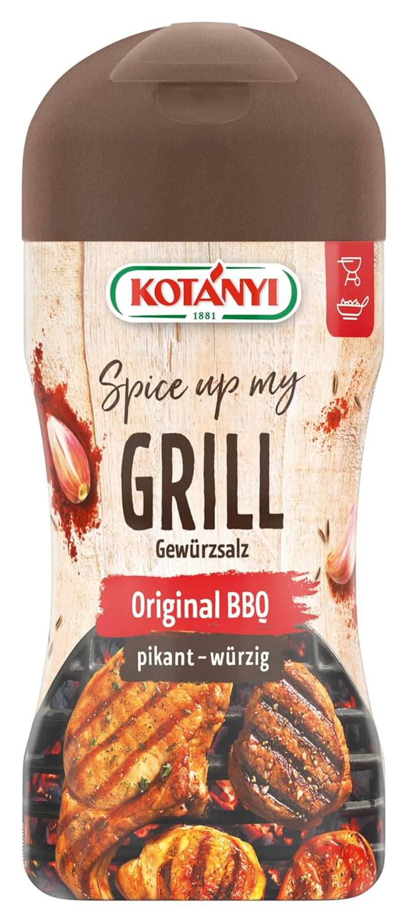 KOTÁNYI Grill Fisch Grillgewürz 80g - Gewürz für Fisch & Meeresfrüchte - Marinade für jede Fischart - Gewürzmischung zum Grillen - [Jetzt für die nächste Grillfeier bestellen!]