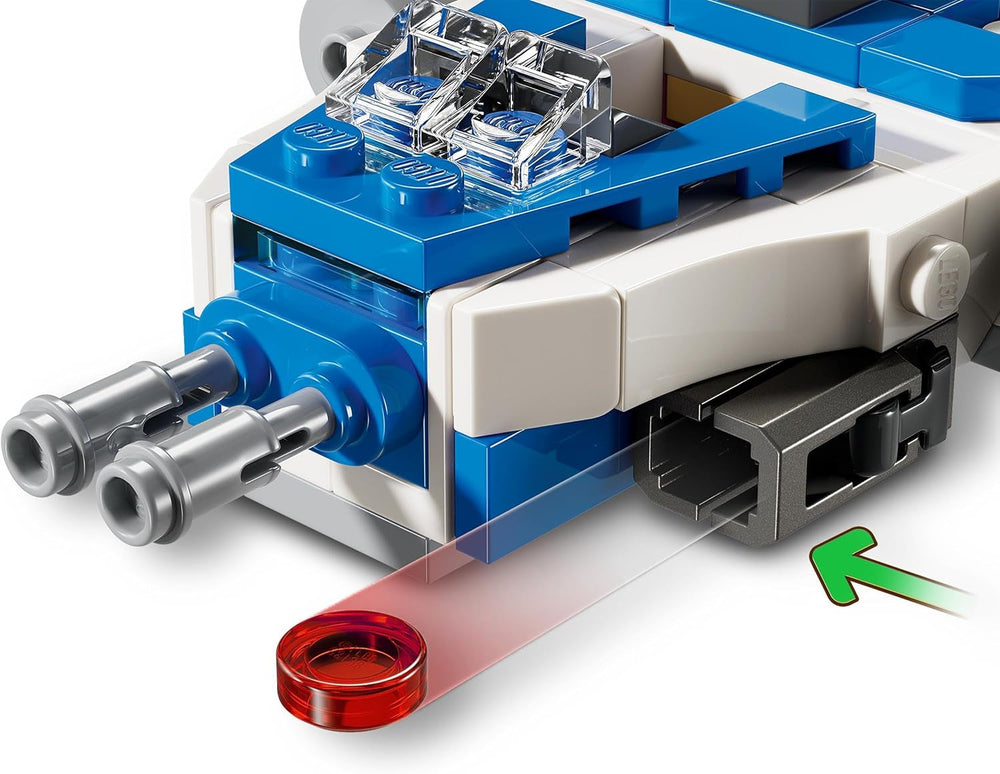 LEGO Star Wars Căpitanul Rex Y-Wing Microfighter, cărămizi construibile pentru nave stelare de colecționat, idee de cadou pentru băieți și fete cu vârsta de 6+ 75391 Seturi de constructie Besuche den LEGO-Store