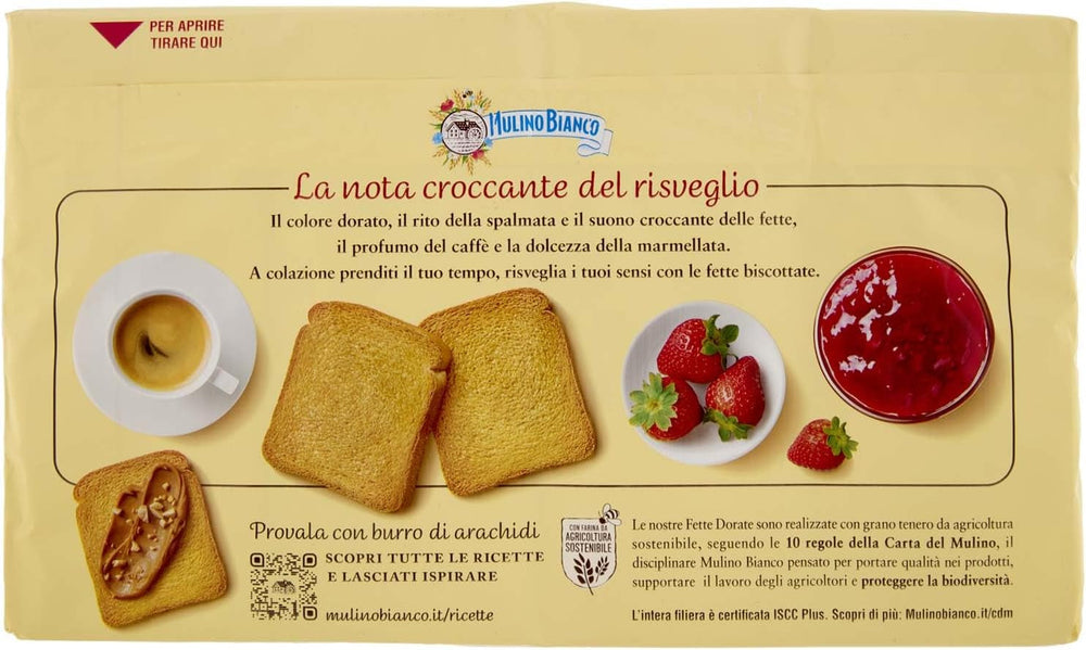 , Fat Biscottate Dorate - 630 gr